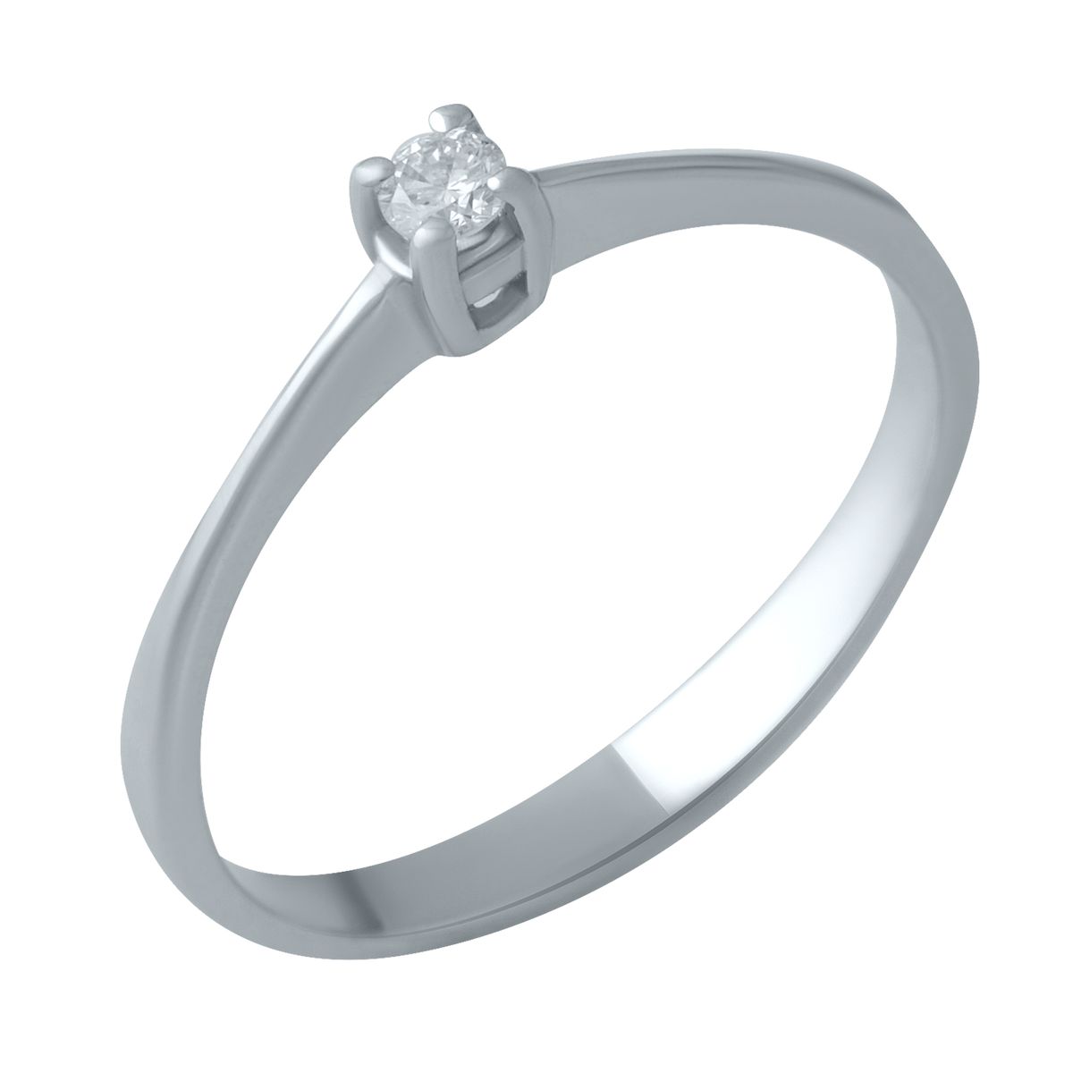 

Золотое кольцо LAMIA с натуральными бриллиантом 0.08ct 18 размер