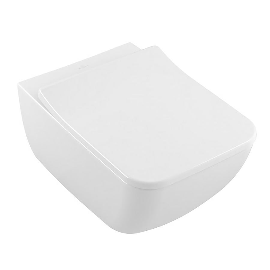 

Унитаз подвесной Villeroy & Boch Verity Line с сиденьем 4615R001+8M20S101 белый (30523)
