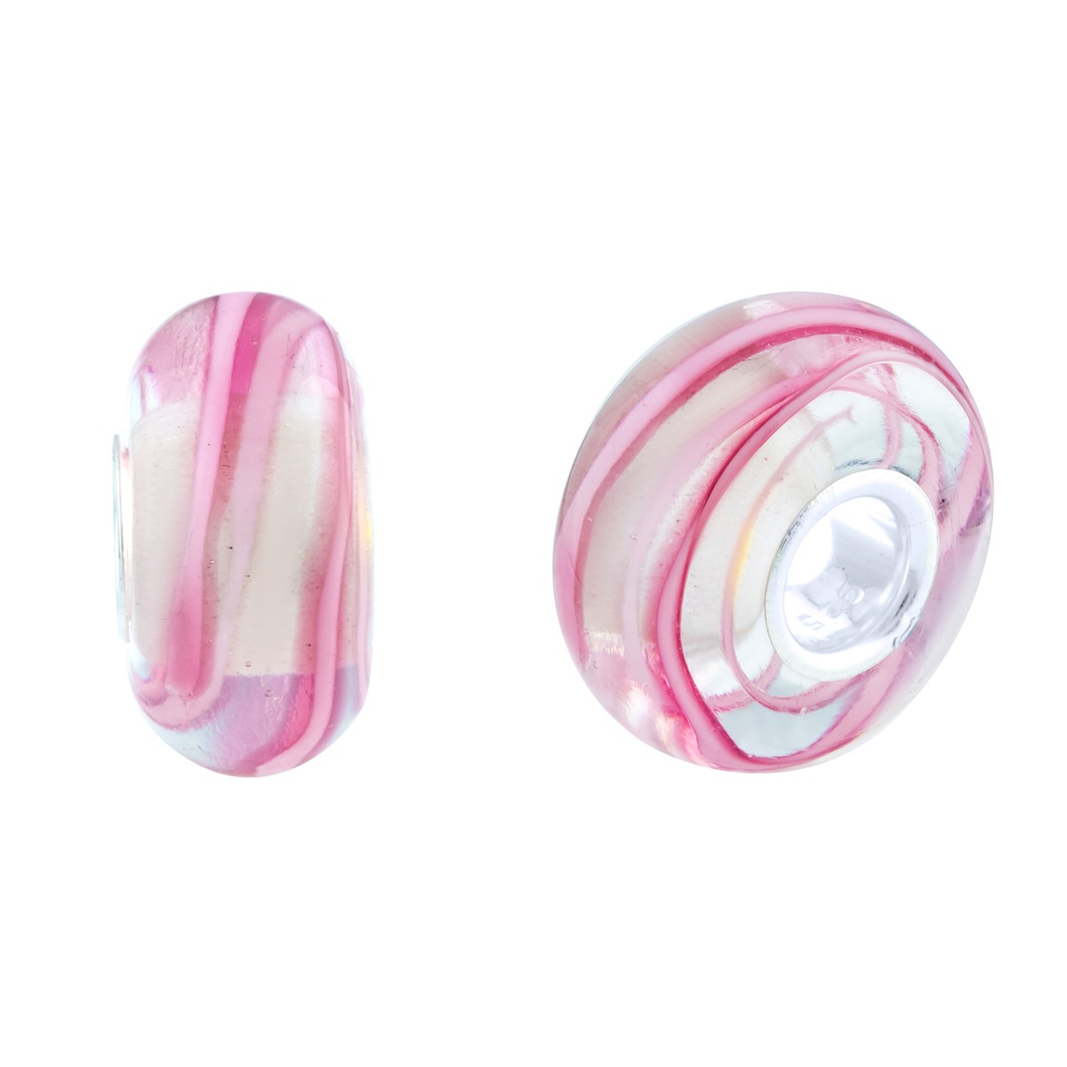 

Серебряный шарм LAMIA с стеклом Мурано