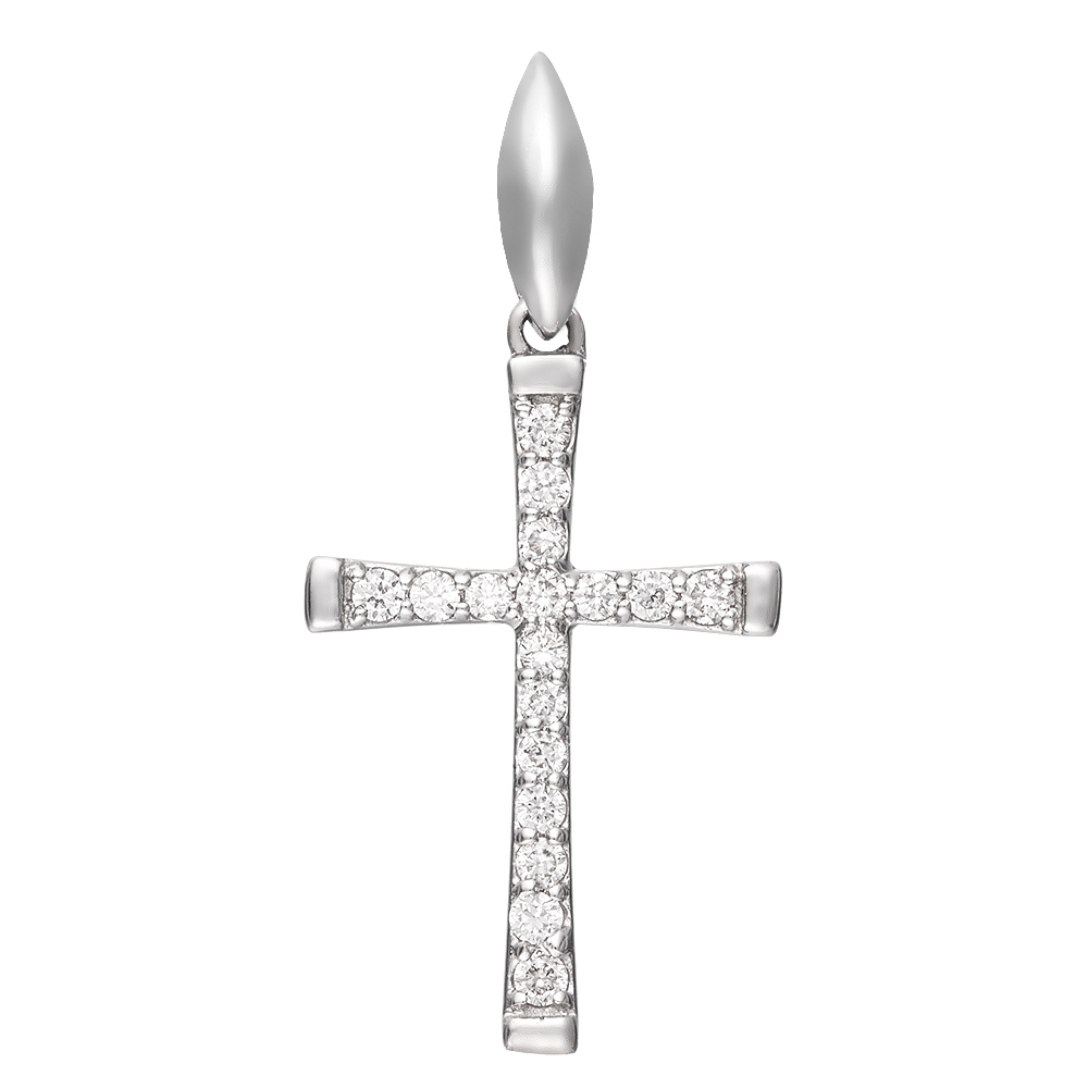

Золотая подвеска LAMIA пробы с натуральными бриллиантом 0.21ct