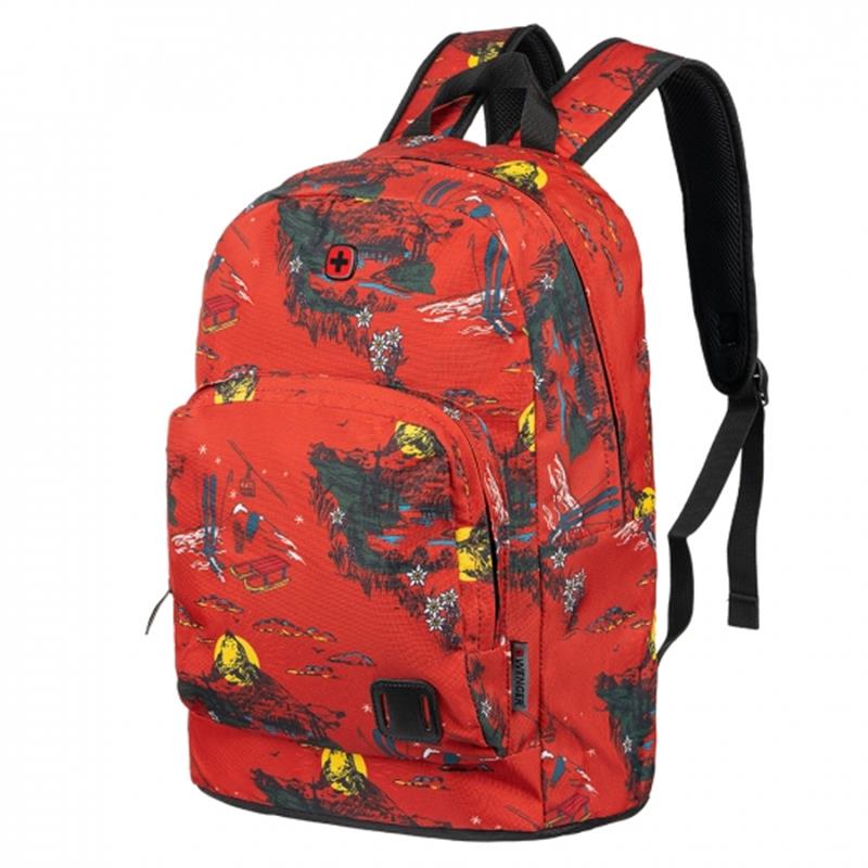 

Рюкзак Wenger Crango 16" Rust Alps Print (Red)