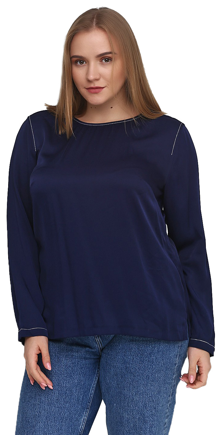 

Блузка H&M 4632725 38 Синяя