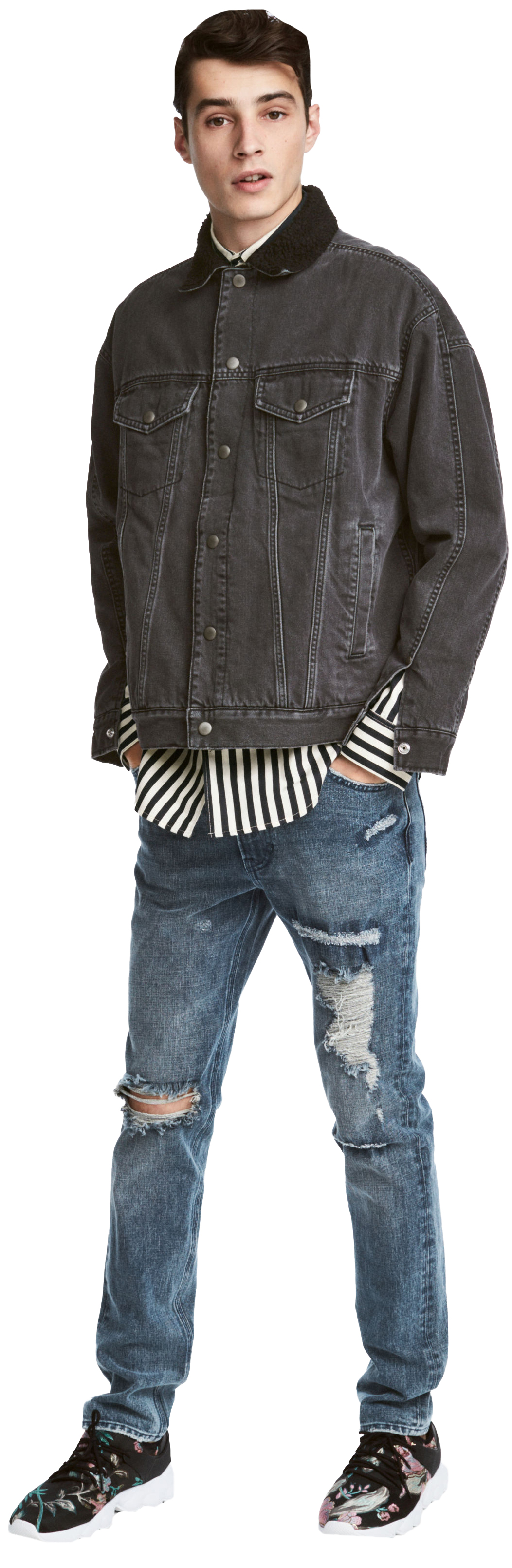 

Джинсы H&M 5403956 38/32 Светло-синие