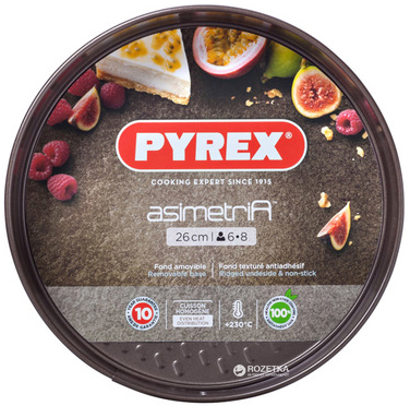 

Форма для выпечки со съемным дном круглая Pyrex Asimetria 20 см