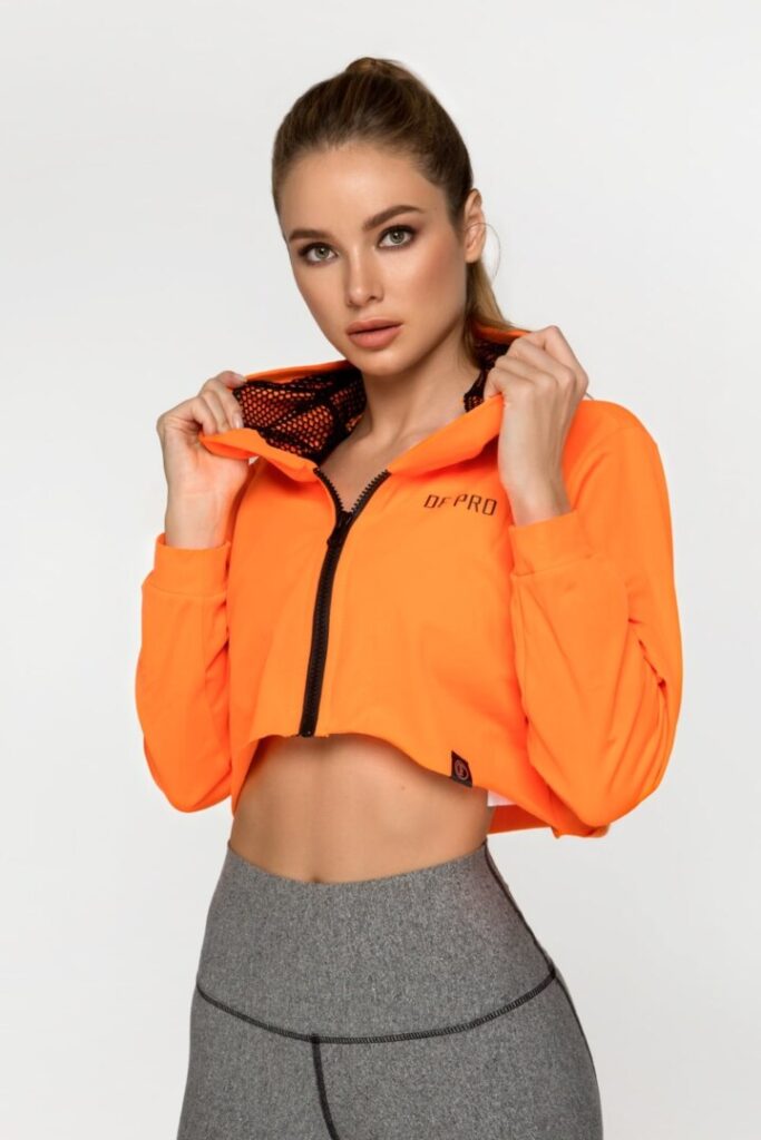 

Спортивная кофта Designed for Fitness Mandarin L/ оранжевый, Спортивная кофта Designed for Fitness Mandarin L/XL оранжевый