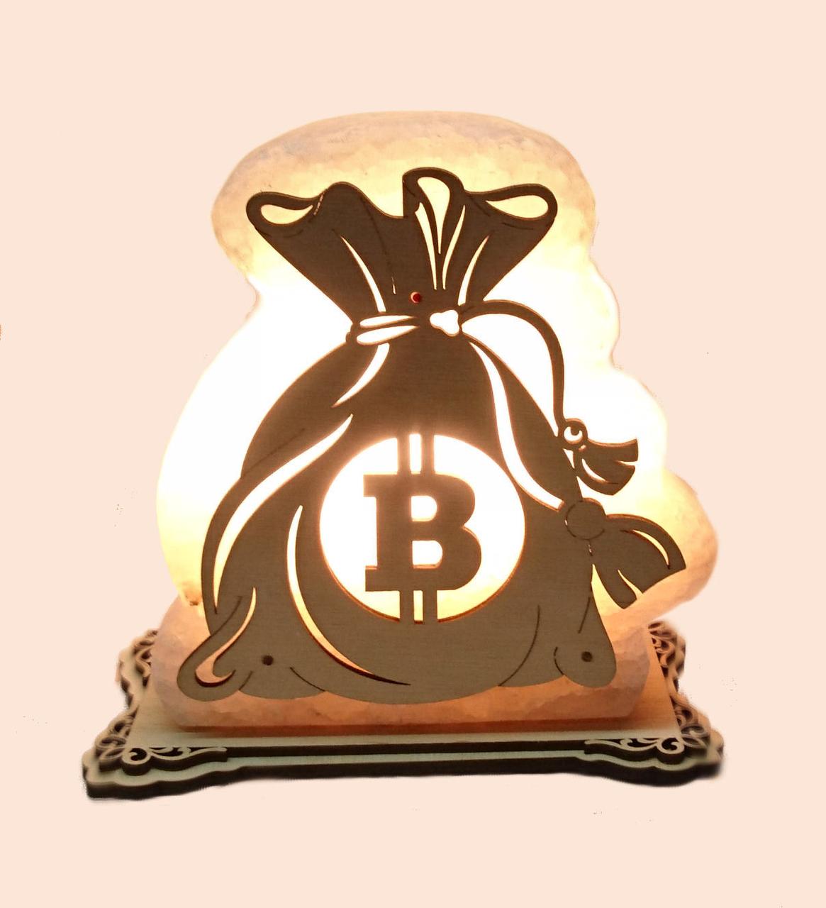 

Соляной светильник EcoDecorLamp Мешок денег