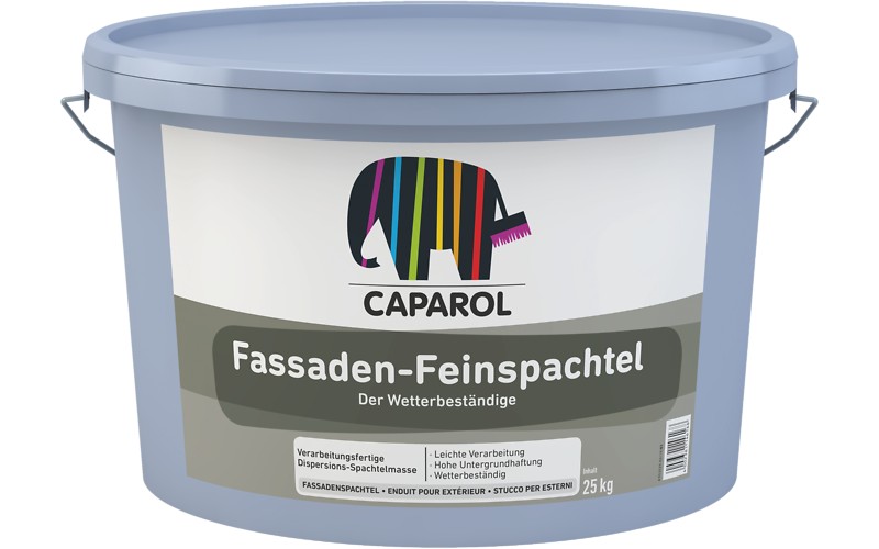 

Шпаклевка для наружных работ Caparol FASSADEN- FEINSPACHTEL 25 кг (ведро) Белая