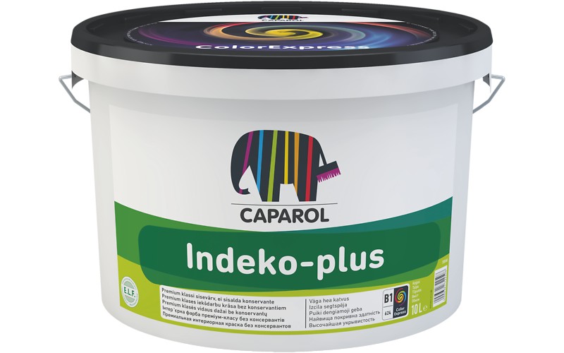 

Строительная краска для стен и потолков CAPAROL INDEKO-PLUS база 1 10л