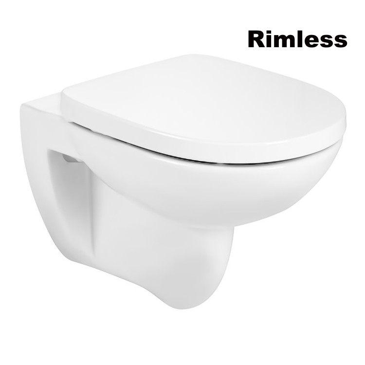

Чаша подвесного унитаза Roca Debba Round Rimless с сиденьем SUPRALIT (A34H996000)