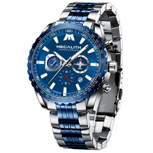 

Мужские наручные часы Chronte Dwayne Silver-Blue