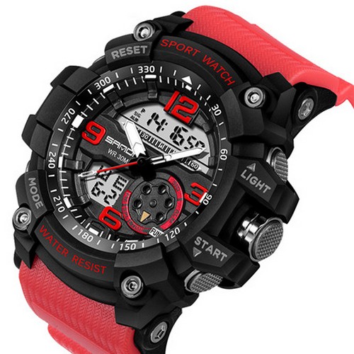 

Мужские наручные часы Sanda 759 Red-Black