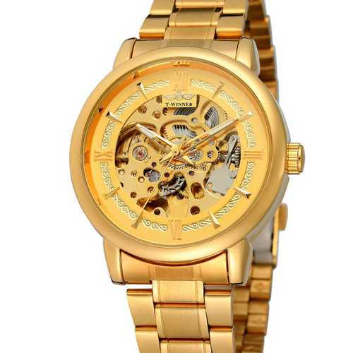 

Мужские наручные часы Winner 8173 Gold 1099-0019