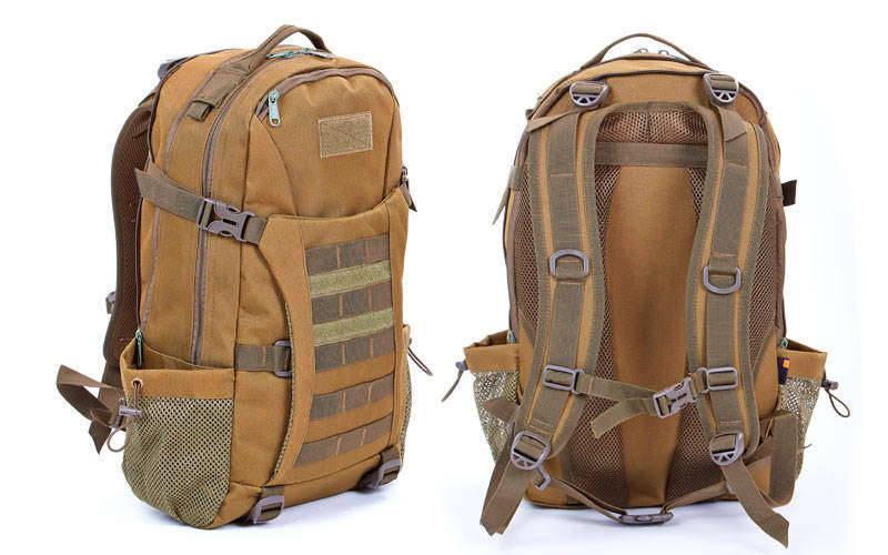 

Рюкзак тактический военный штурмовой SILVER KNIGHT 30 л 49 х 27 х 18 см Нейлон 900D Хаки (TY-9396)