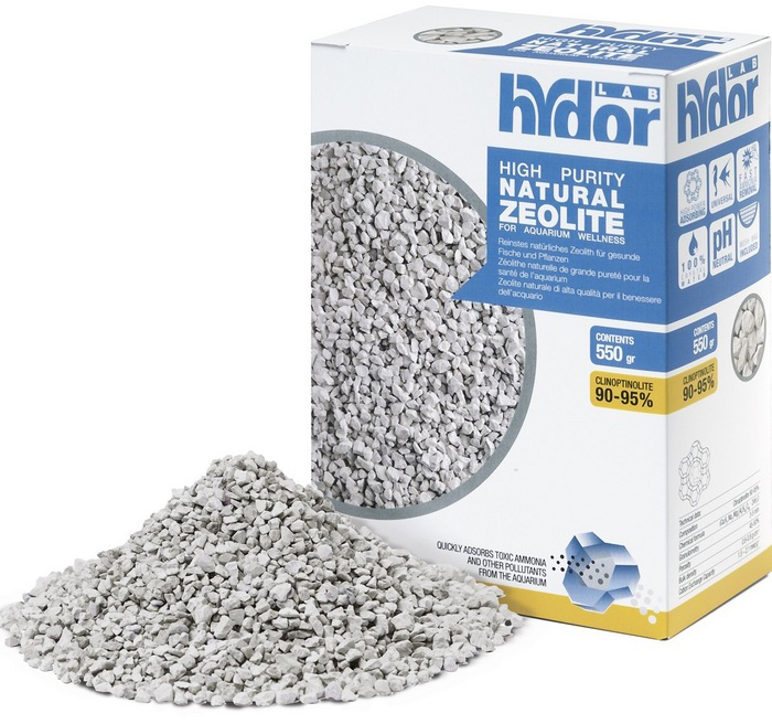 

Наполнитель для аквариумных фильтров Hydor Zeolite 550 г