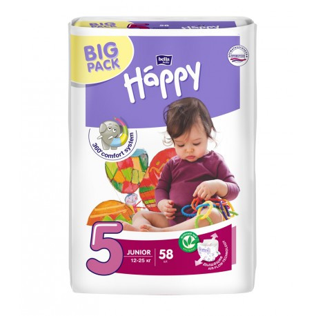 

Подгузники Bella Baby Happy Junior 5 58шт (5900516601133)
