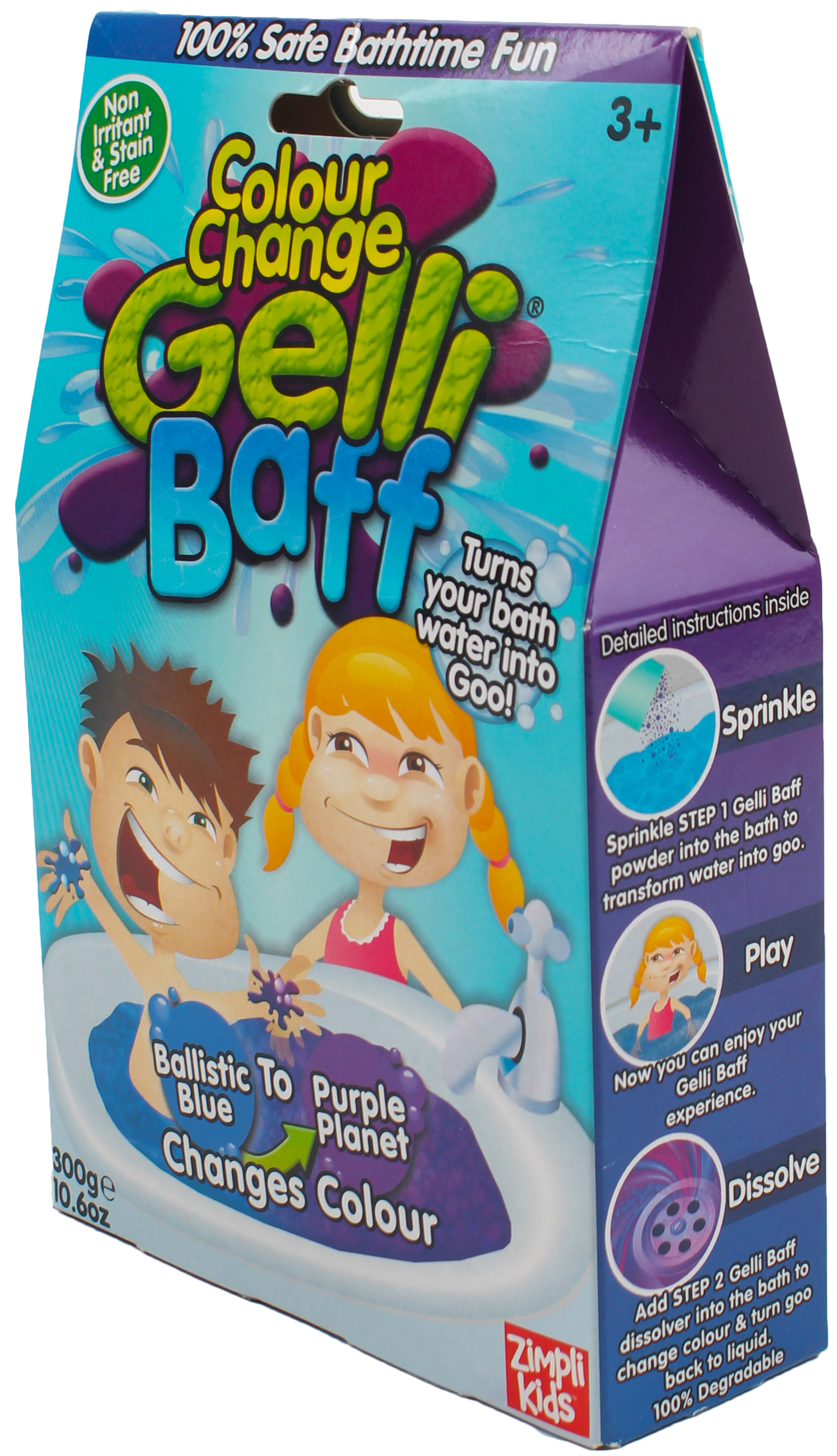 

Гель для Ванны Zimpli Kids Хамелеон Синий 300 г (5200) (813974020055)
