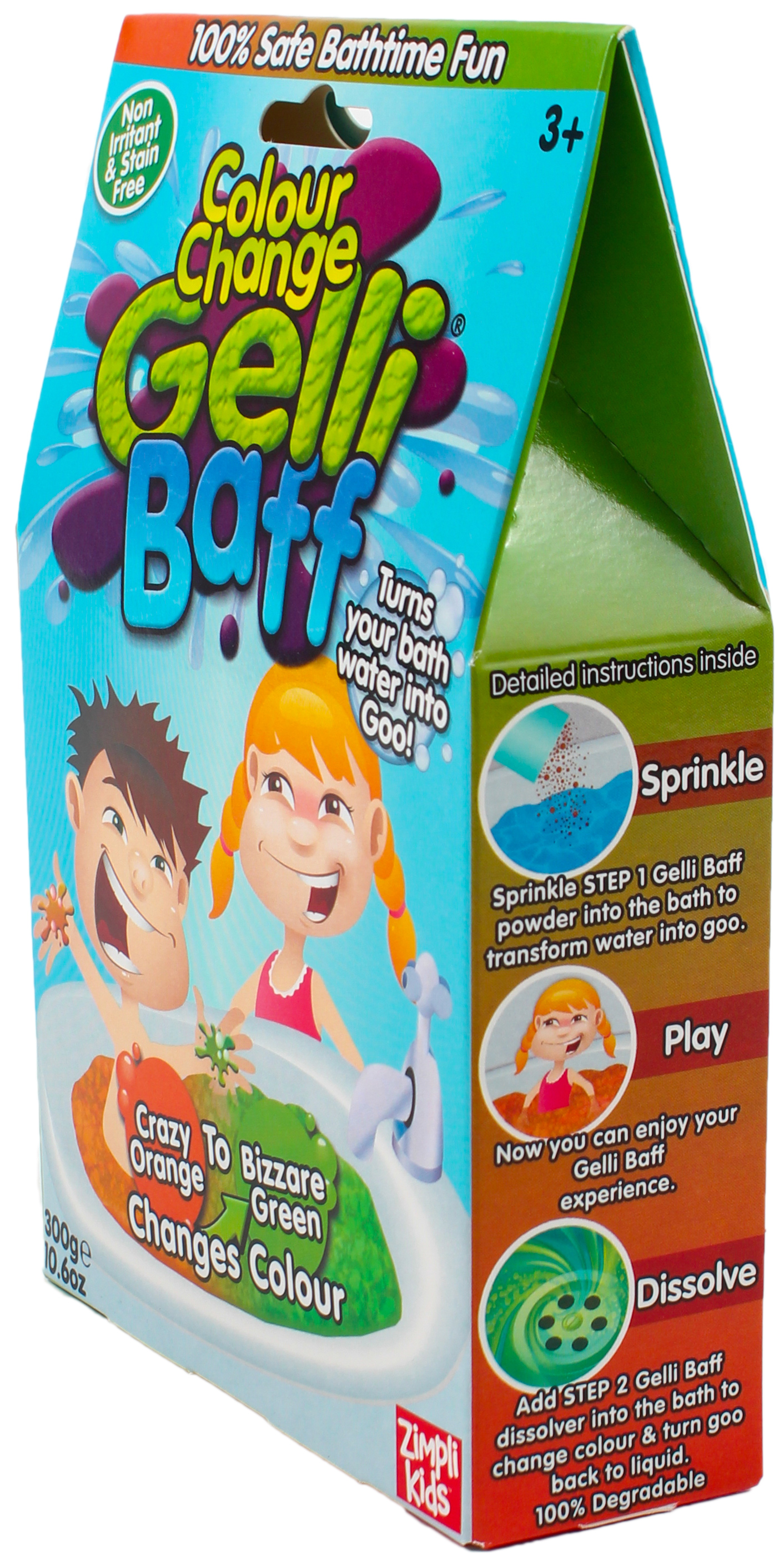 

Гель для Ванны Zimpli Kids Хамелеон Оранжевый 300 г (5201) (813974020628)