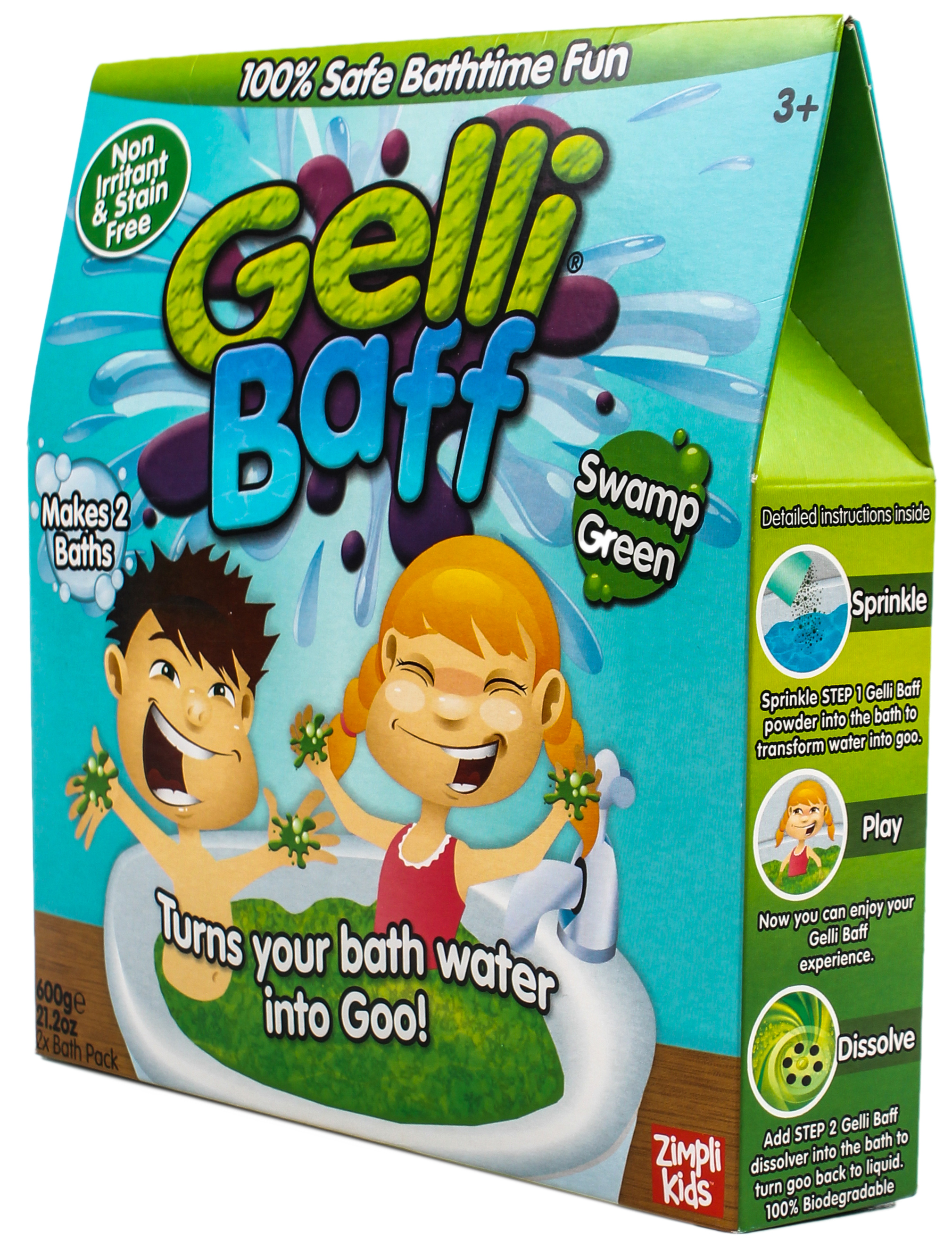 

Гель для Ванны Zimpli Kids Зеленый 600 г 2 шт (5144) (813974020109)