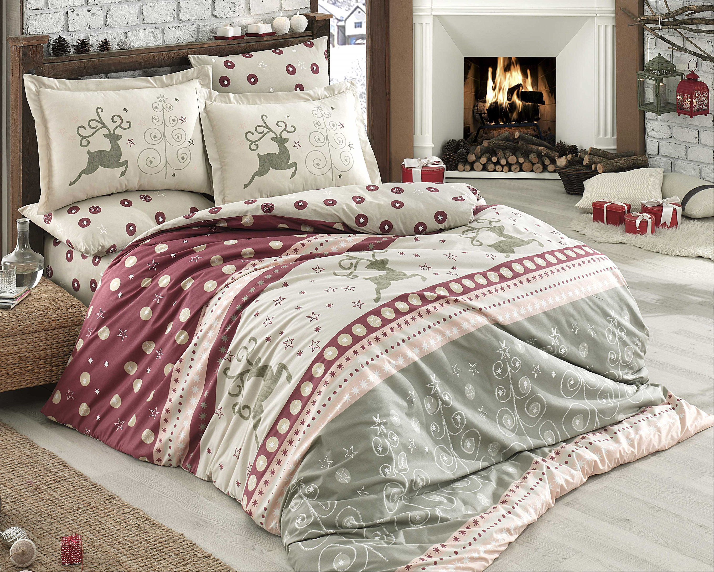 

Комплект постельного белья Hobby Flannel Ludovica 160х220 Серый