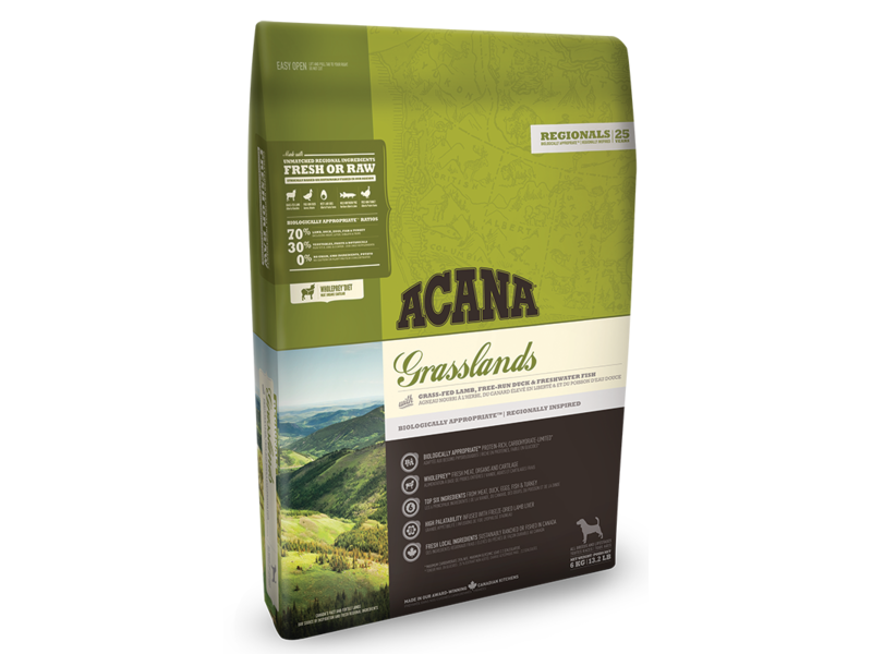 

Сухой корм для собак Acana Grasslands Dog 340 г (104907)