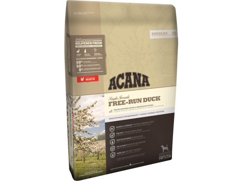 

Сухой корм для собак Acana Free-Run Duck 6 кг