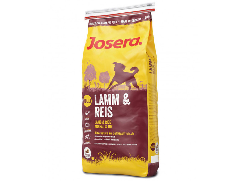 

Сухой корм для собак Josera Lamb & Rice 15 кг