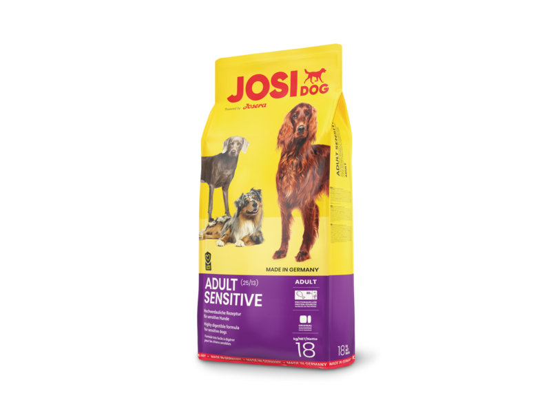 Сухой корм для собак JosiDog Adult Sensitive 18 кг