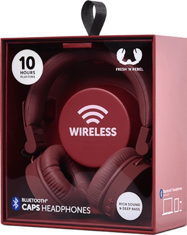 Наушники Fresh 'N Rebel Caps BT Wireless Headphone On-Ear Ruby