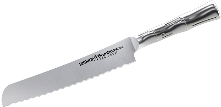 

Нож кухонный Samura Bamboo для хлеба 194 мм Стальной (SBA-0055)
