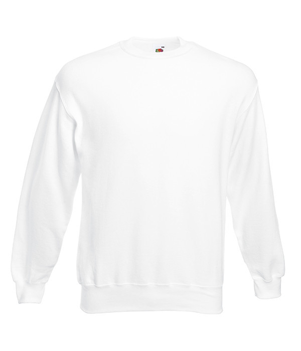 

Свитшот Fruit of the Loom Classic set-in swea M Белый