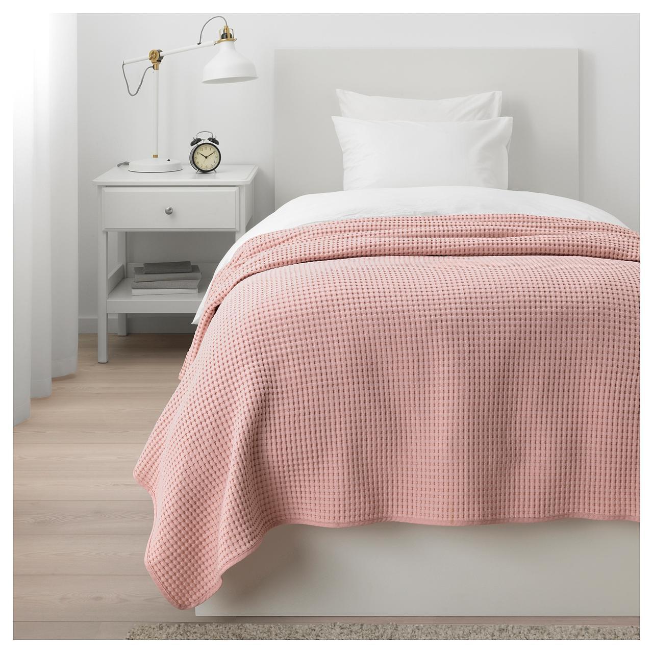 

Покрывало IKEA VÅRELD 150х250 см светло-розовое 004.062.41