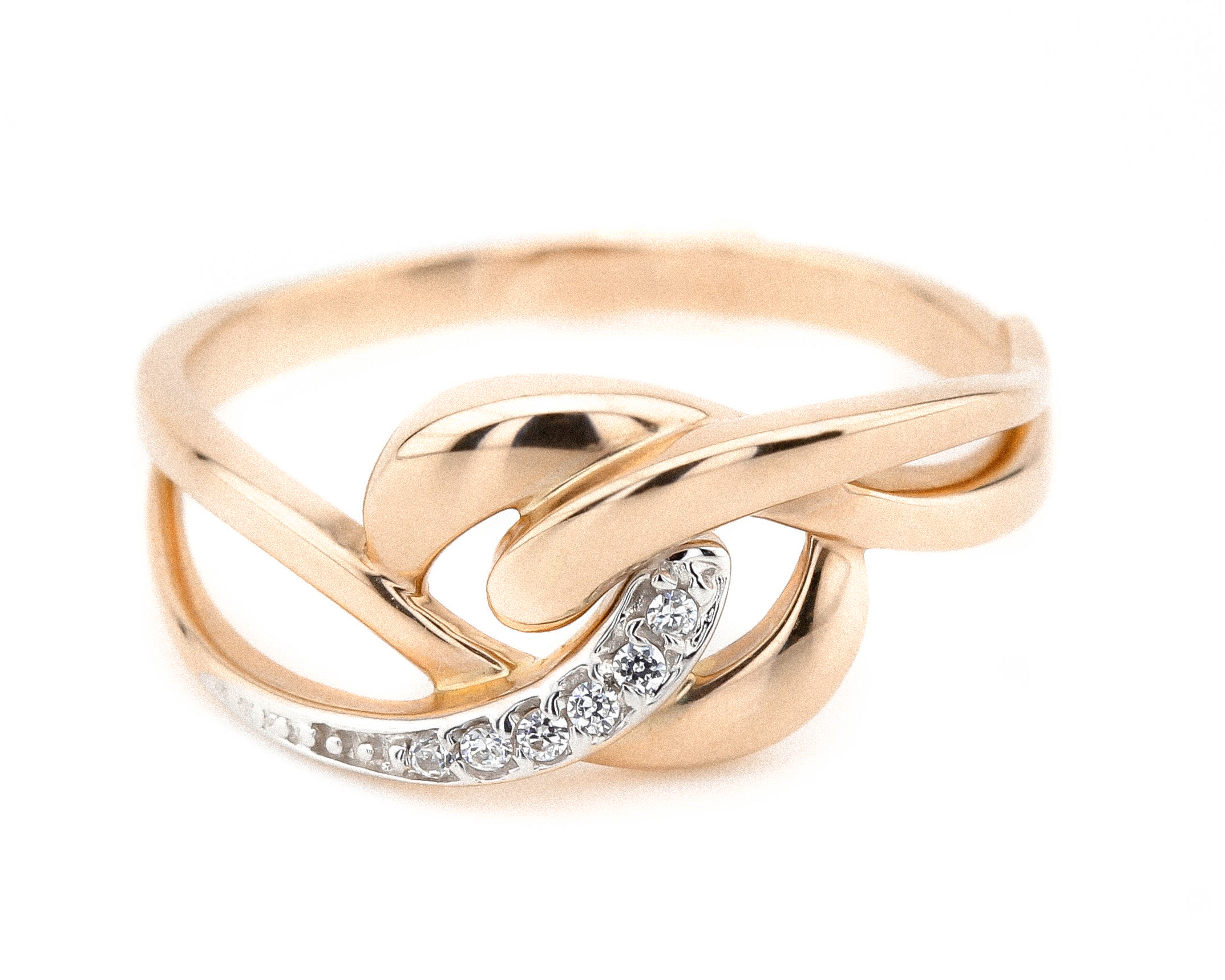 

Серебряное кольцо "Ягуар" K11900 Диамант, 17,5 размер