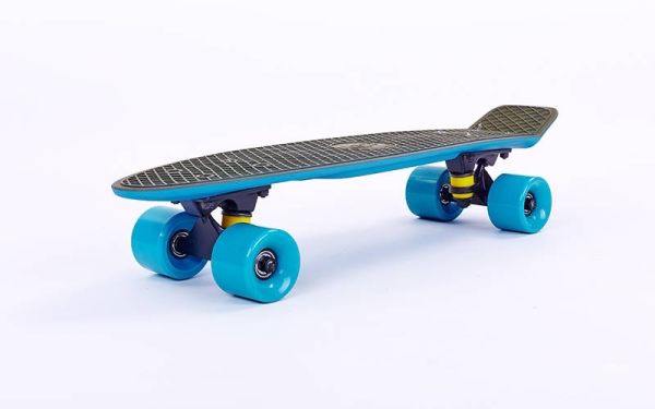 

Пенни Борд Penny Board Fish Skateboards Матовый Хаки Синий 57 см (FSTT5)