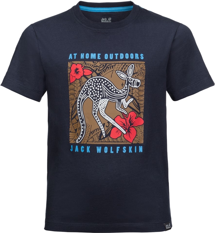 

Футболка Jack Wolfskin Kuku Trail T Boys 1607841-1010 104 см (4060477133768)