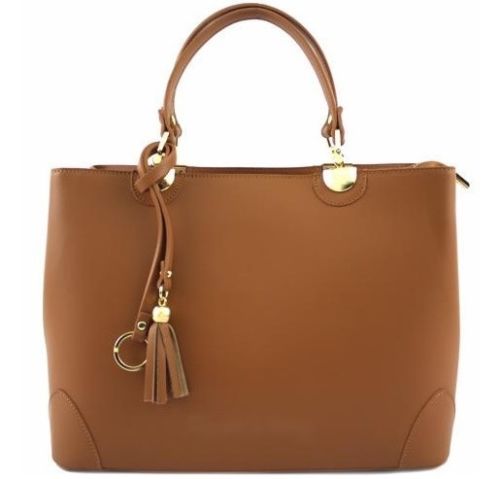

Женская кожаная сумка Bottega Carele BC117 brown