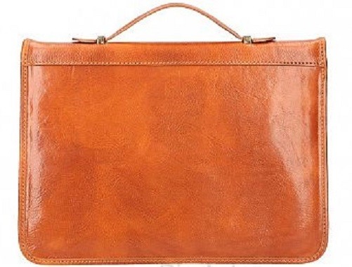 

Кожаный портфель-папка Italian bags DB314 DB314 ginger