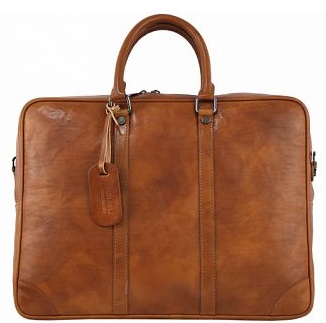 

Кожаный портфель Bottega Carele BC805 light brown