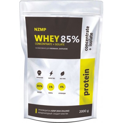 

Протеин NZMP Whey Concentrate + Isolate 85%, 2 кг Шоколад