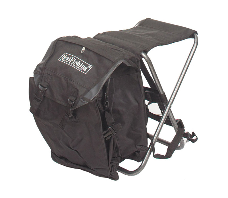 

Стульчик складной BratFishing с рюкзаком 12 56×34×37 см черный (170/01-012-560)