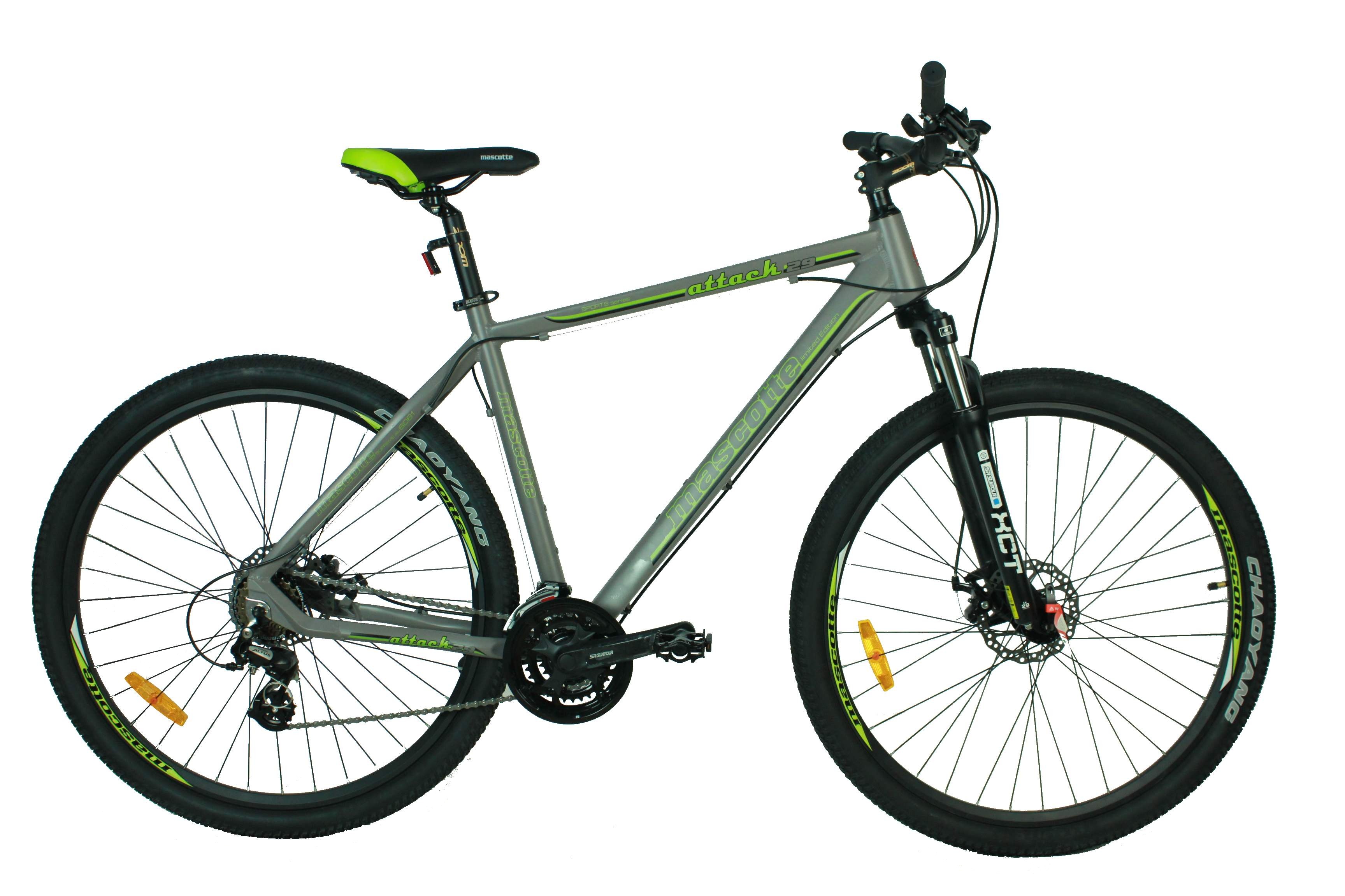 

Велосипед Fort Attaсk MD 17" 29" Gray/Green/Black (B4A-2023)