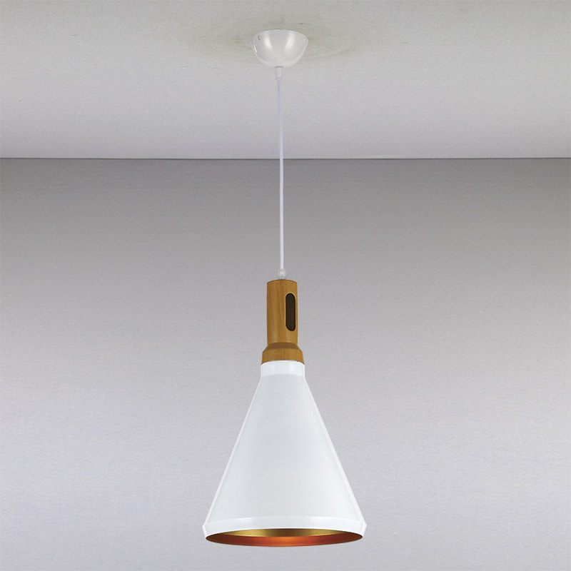 

Люстра Light House LS-13232A-1 WH GD белая