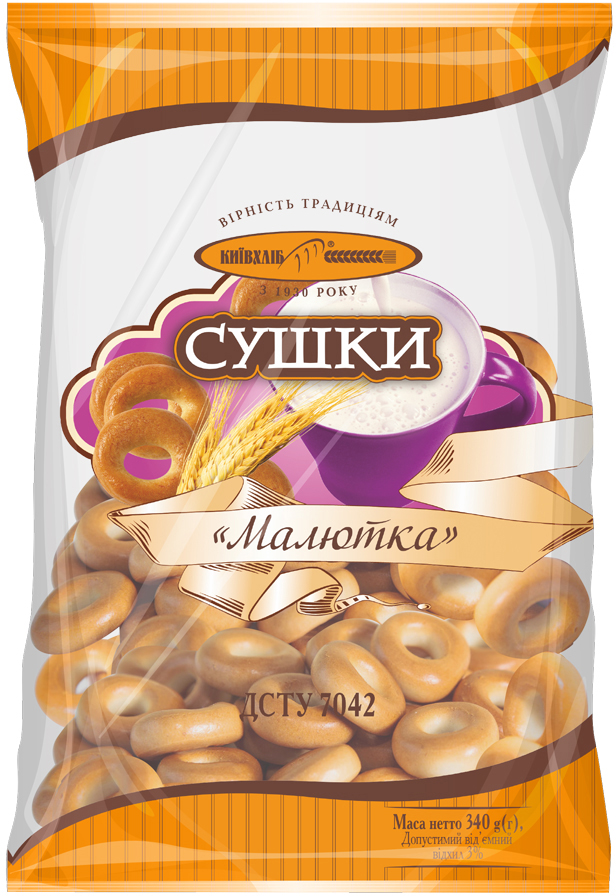 Сушки Київхліб Малютка 340 г (4820227210800) – купить в Украине ...