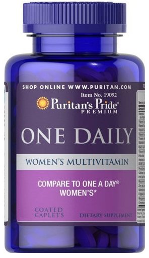 

Витамины Puritan's Pride Women's One Daily Multivitamins 200 caps