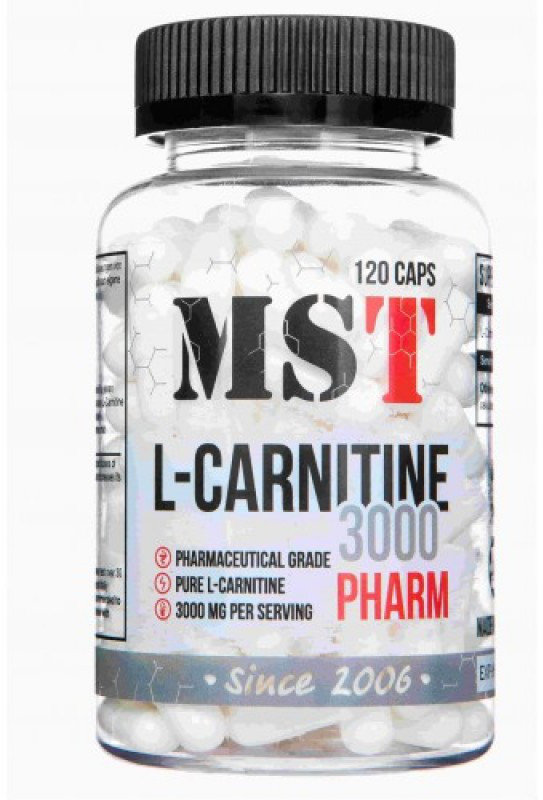 

Жиросжигатель MST Nutrition L-Carnitine 3000 Pharm 90 caps