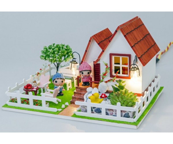

Мини-интерьерная модель DIY House Романтический отдых (D016 GHCraft)