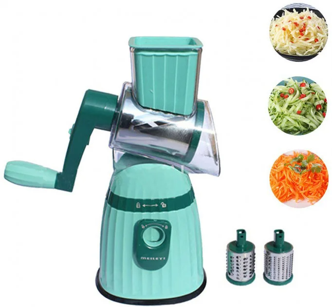 

Многофункциональная мульти овощерезка Meileyi Vegetable Slicer Бирюзовая (MLY-661A)