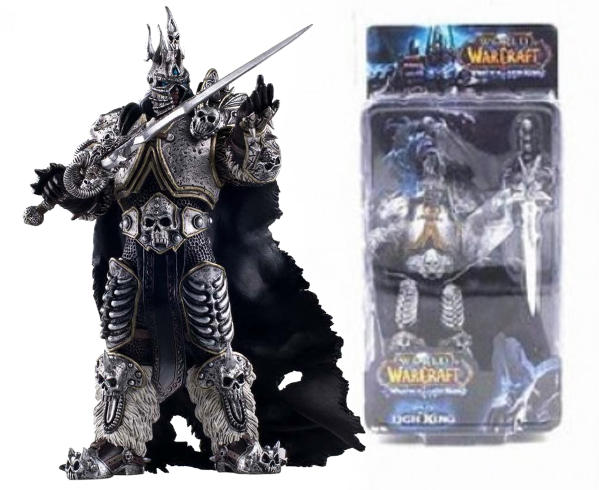 

Коллекционная фигурка NECA WOW Wrath of the Lich King Варкрафт Гнев Короля-лича Артас 18 см WOW 21.91
