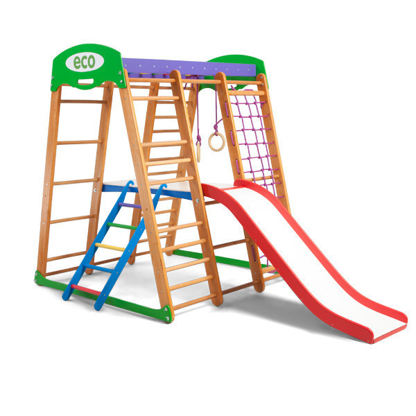 

Спортивный комплекс SportBaby Карапуз Plus 2 для дома 150 х 124 х 132 см