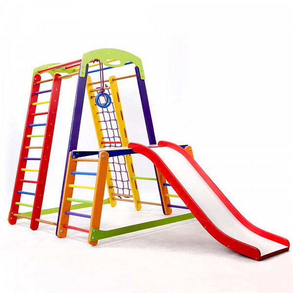 

Детский спортивный уголок SportBaby Кроха 1 Plus 1-1 150 х 130 х 130 см