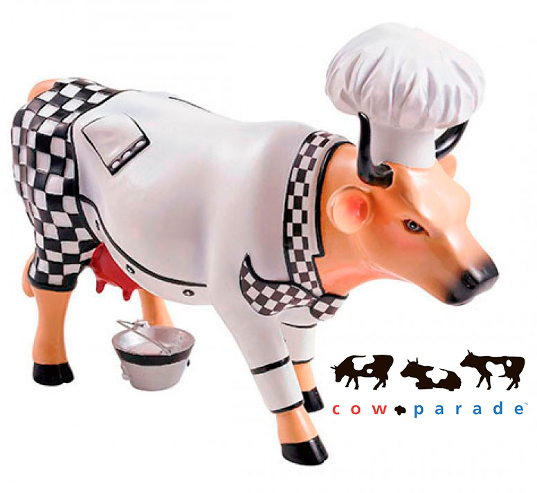 

Коллекционная статуэтка корова Chef Cow